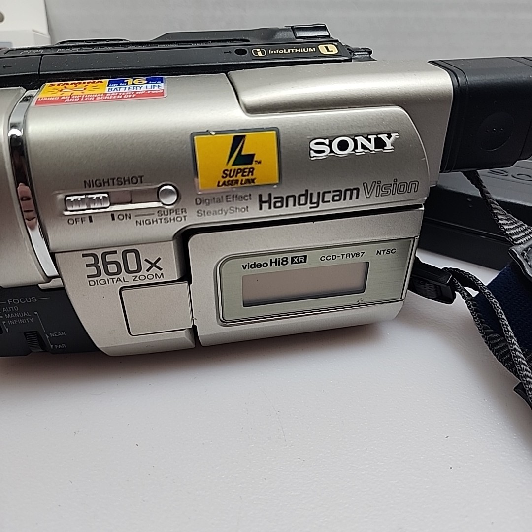 Sony Handycam CCD-TRV87 Hi-8 Analog Camcorder for sale online | eBay