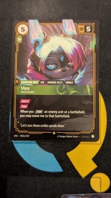 Vex Mocking UNL 055a/219 Alternate Art Showcase Unleashed Riftbound