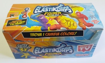 Cicaboom Fighter Kamaleon Micro Elastikorps Box 24 Bustine Super Dehnbar