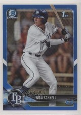 2018 Bowman Draft Chrome Blue Refractor 117/150 Nick Schnell #BDC-44 s3g
