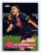 Lieke Martens 2023-24 Topps Chrome UEFA Women's Champions League Inside Look