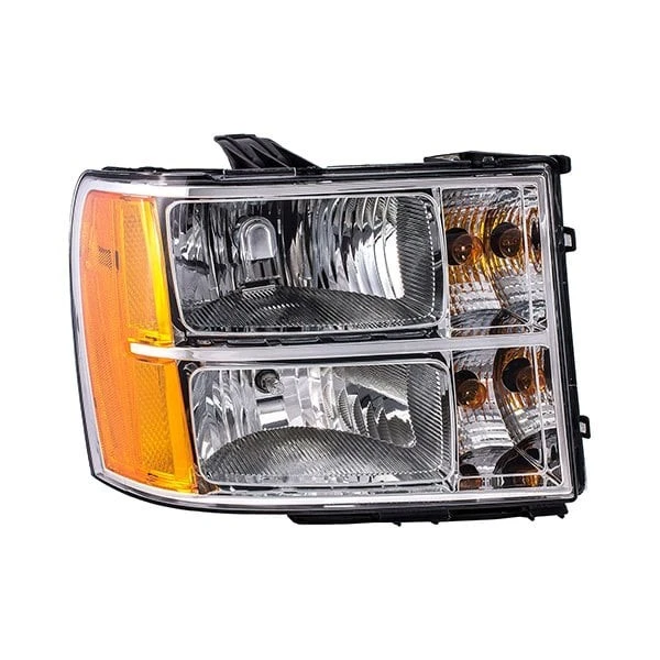 For GMC Sierra 3500 HD 07-09 5-Piece Kit (Driver and Passenger Side Headlights, Foto 3 de 3