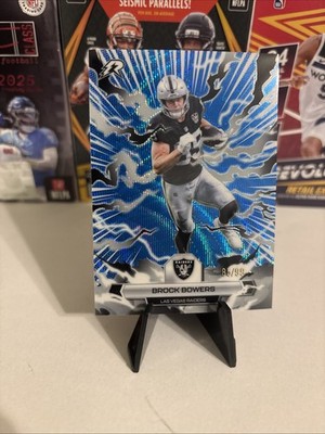 Brock Bowers /99 Resurgence Football Blue Surge 2026 #52