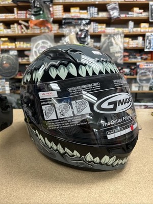 GMax GM-49Y DRAX Helmet Grey/black/white Size | Youth Medium |