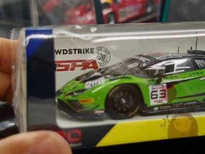 Spark 1/43 Lamborghini Huracan GT3 EVO 2 63# 2024 Resin Diecast