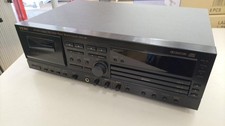 TEAC AD-600 3-Disc CD Changer Cassette Deck Combo Player Pitch Control 100V Tstd