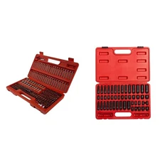 Sunex 9729 Master Bit Set, 208-Piece with Standard, Deep, etc., 1/4" Drive