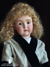 Large Antique German 31” Kestner 171 Bisque Head Doll