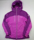 Regatta Waterproof Jacket Womens UK 10 Purple Lightweight Hooded Raincoat