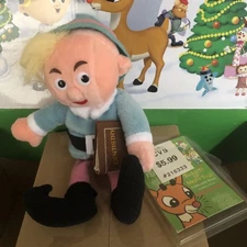 Hermey  The Dentist Misfit Toys Plush CVS Stuffins.Mint NWT’s & Tag Protector.