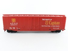 Tyco HO Santa Fe ATSF 49277 El Capitan Single Door Boxcar Train