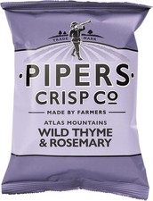 Pipers Atlas Mountains Wild Thyme and Rosemary Crisps 24 x 40g