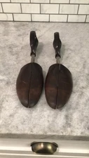 Vintage Shoe Tree Rochester Co Wood Shoe Trees Mens Size 8 Marshall Field Handle