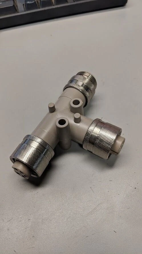 5x Molex 848589503 Cable Assembly Devicenet Mini-C 3 Way 5 Pin Keyed T 813594179 - Image 4 of 4