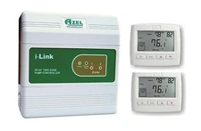 Package Deal: Azel 2 Zone Switching Relay with 2 Floor Heating Thermostats