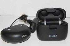 Oticon Real 1 Hearing Aid Set w/ Powerbank and C-1A Base