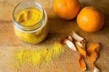 Orange Peel Powder A Grade Citrus sinensis For Soft Glowing Skin - Select Pack