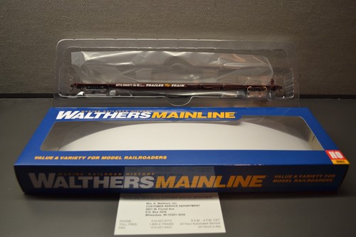 Remolque tren vagón plano escala HO Walthers Mainline 910-5502 GTTX #300377  | Zustand: Used