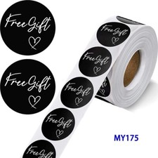 40pcs Free Gift STICKERS ENVELOPE SEALS LABELS STICKERS 1" ROUND FAST SHIPPING