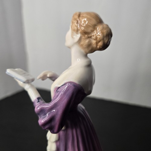 Royal Doulton HN 4466 The Recital Inter Collectors Club 2002 VTG Bone China - Picture 8 of 10