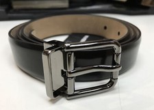 Dolce & Gabbana 24mm Brown Leather Size 40/100 Dress Belt Spain