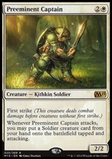 MTG Magic the Gathering Preeminent Captain (25/298) Magic 2015 LP