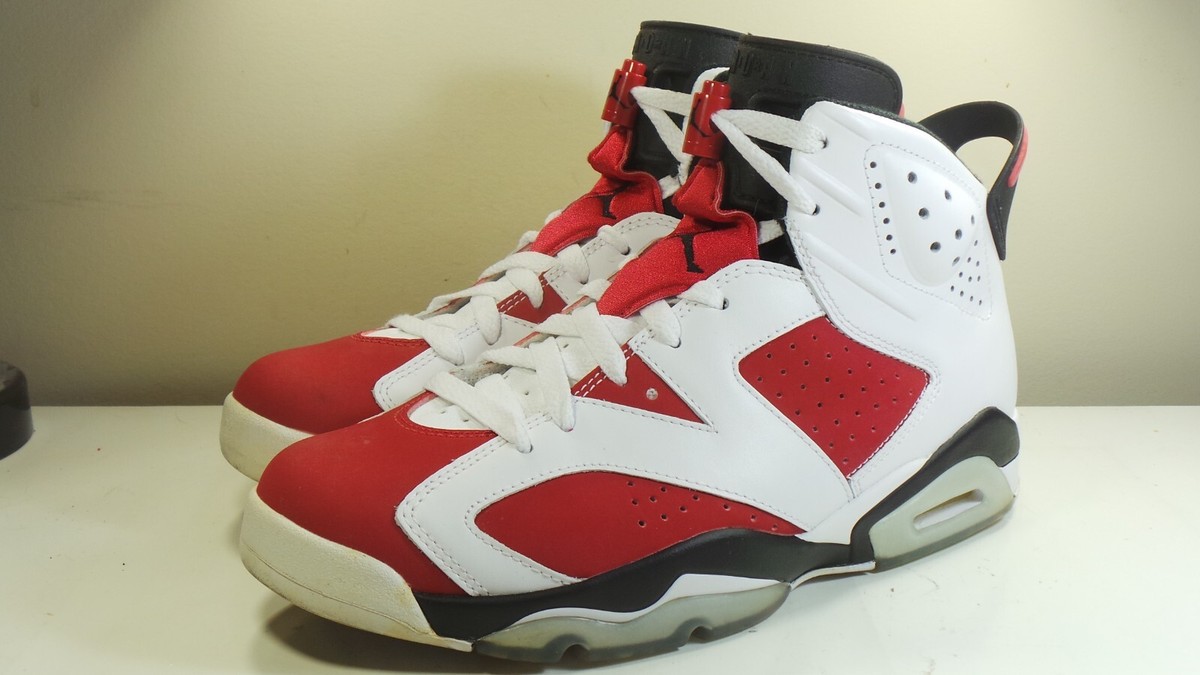 NIKE 2014 AIR JORDAN 6 VI CARMINE 384664 160 OG RETRO 8 I  display picture 1