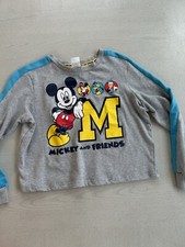 Authentic Disney Kids Mickey Mouse Sweater Sweatshirt Size L i 