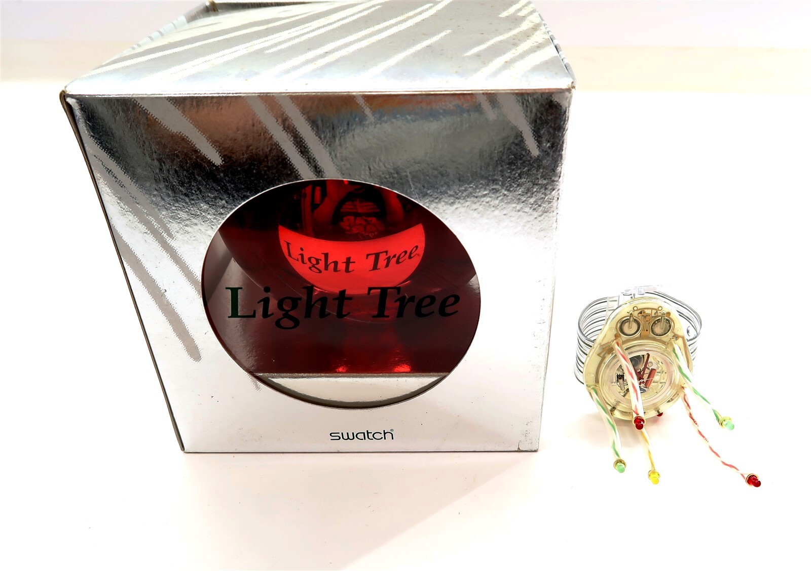 1996 Swatch Light Tree GZ152 Special Collection Watch Boxed Set No. 13627