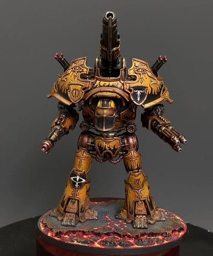 Imperial Knights Warbringer Nemesis titan Warhammer 40K army Painted Forge World - Vídeo 1 de 1