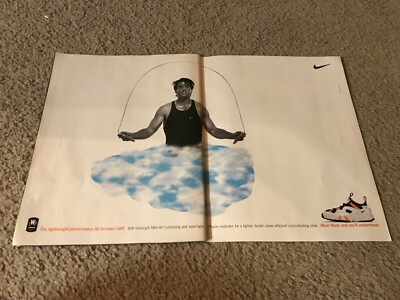 1996年NIKE ポスター　希少。 1996年NIKE ポスター 希少。 ナイキ エアフォース スニーカーポスター