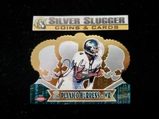 2000 Plaxico Burress Pacific Crown Royale Auto! Spartans!
