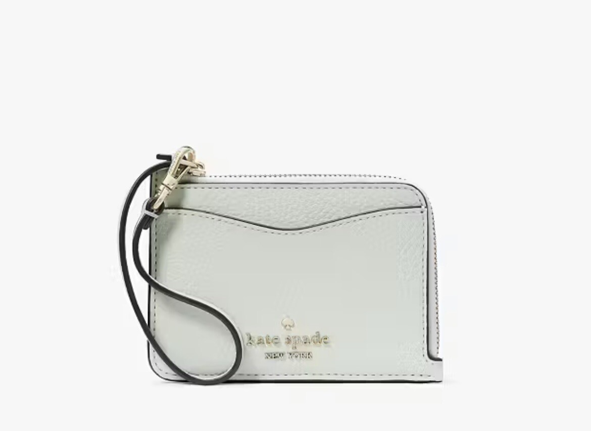 Metal Small Card Holder Wristlet New Kate Spade Leila Small Card - Main Image