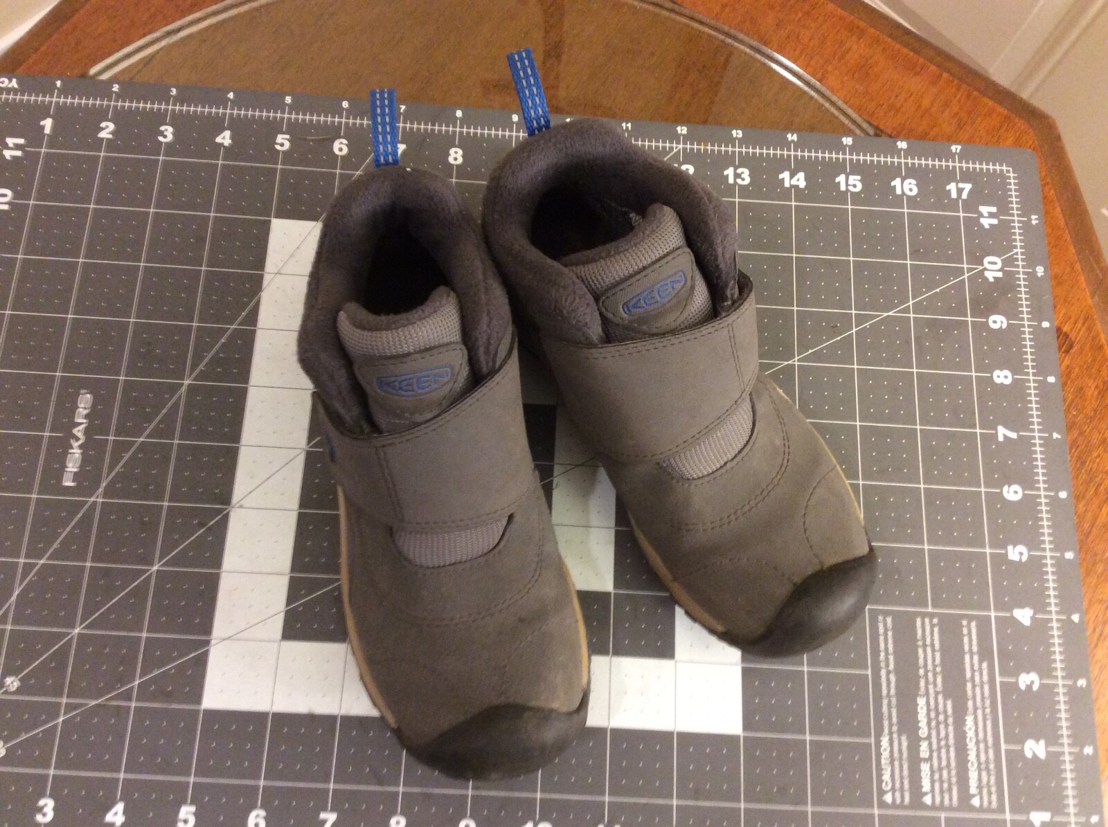 Stivali da neve Keen Kootenay II 1019855 bambino 13 grigio impermeabili stivali invernali antiscivolo