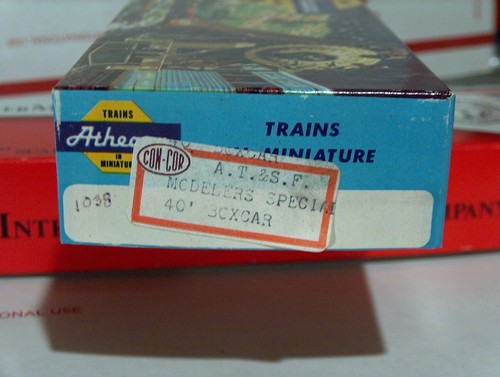 HO Con - Cor ATSF Santa Fe 40' SD Box 146508 kit# 1038 - Picture 2 of 3