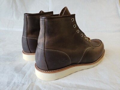 1st Quality Red Wing 4548 Moc Toe Concrete Rough & Tough 875 Iron