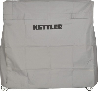 Heavy-Duty Weatherproof Indoor/Outdoor Table Tennis Table Cover, Grey (7033-100)