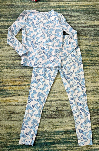 LOT of 2 Lilly Pulitzer Sammy PJ Set Girls Sz 10 "Ruff Night" "Pink Sands" - Picture 3 of 7