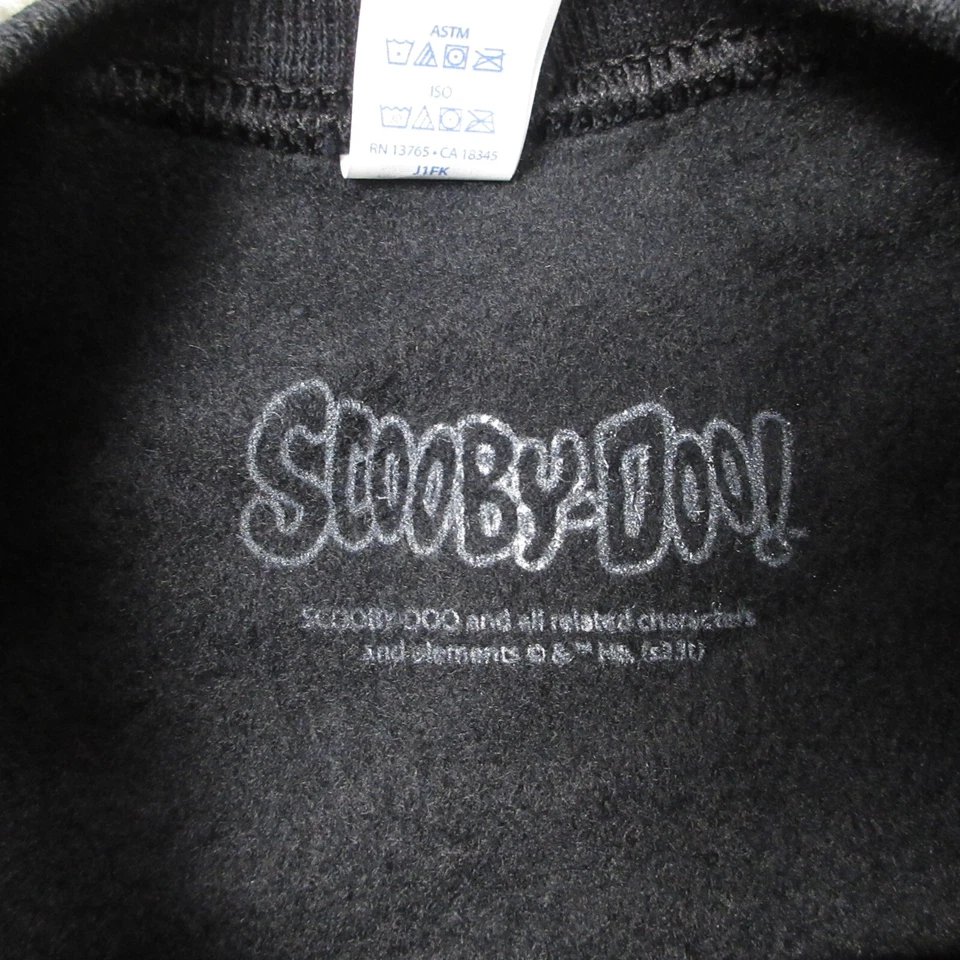 Свитер Scooby Doo для мальчиков маленький черный графический мультфильм пуловер с круглым вырезом толстовка - Изображение 3 из 4