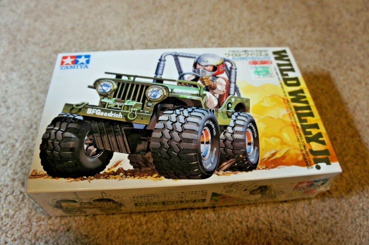 Tamiya 1:32 Wild Willy Junior Motorized Model Kit NIB