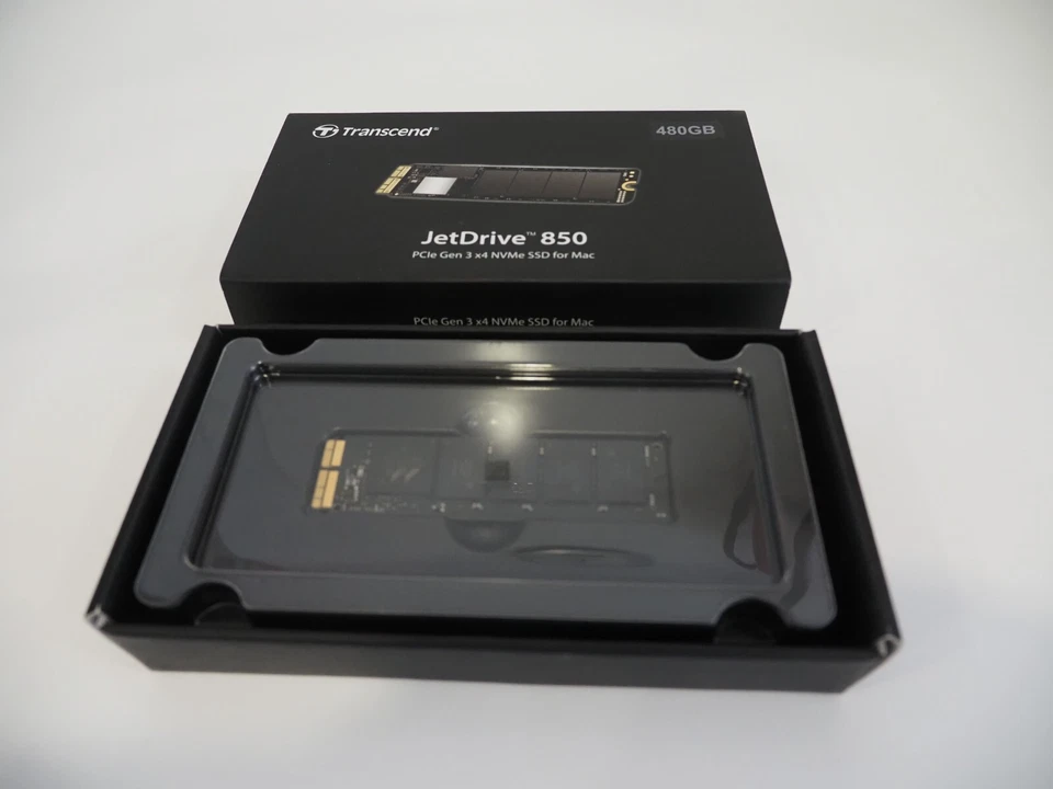 Transcend JetDrive 850 PCle Gen 3x4 NVMe SSD for Mac 480 GB