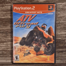 ATV Off-Road Fury (Sony Playstation 2, 2001) Greatest Hits Complete w/ Manual