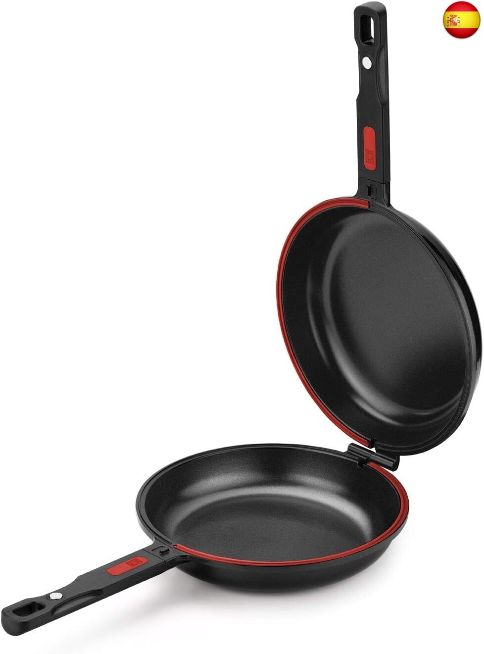 BRA Dupla Premiere Sartén Doble para Tortilla de Patatas, 20 cm de Diámetro, A