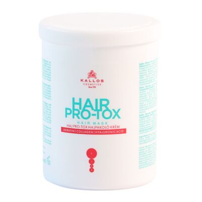 Kallos Pro-Tox Haarmaske mit Keratin Kollagen Hyaluronsäure 1000ml