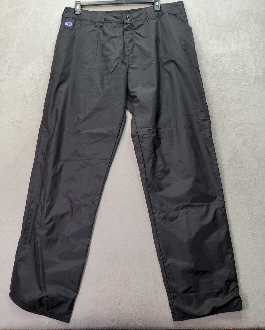 Pantaloni da wrestling Cliff Keen uomo XL neri 100% poliestere tasche logo anteriore piatto