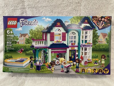 LEGO Friends Andrea's Family House 41449 Building Kit (802 Pieces