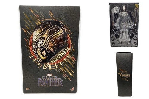 [Hot Toys] MMS471 Erik Killmonger Black Panther Avengers 1/6 Nuevo Raro Japón