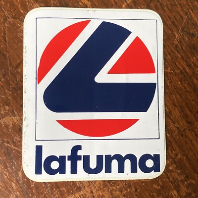 Vintage Lafuma Advertising Sticker