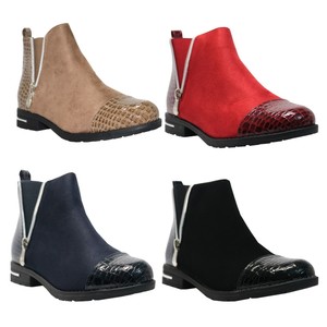 flat black suede chelsea boots