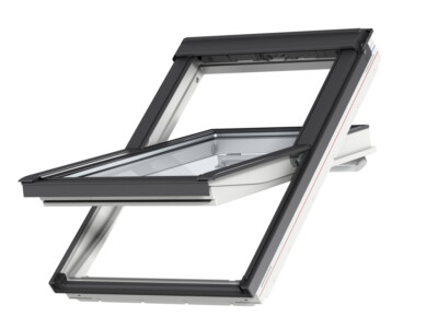 VELUX GGU 0070 Schwingfenster, Dachfenster aus Kunststoff inkl. Eindeckrahmen